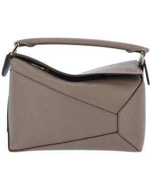 Loewe "Puzzle Edge" Small Handbag - Gray