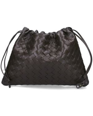Bottega Veneta "Dustbag" Clutch - Black