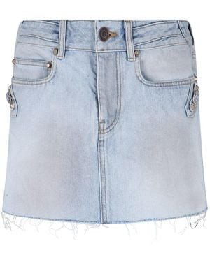 Balenciaga Skirts Cotton - Blue
