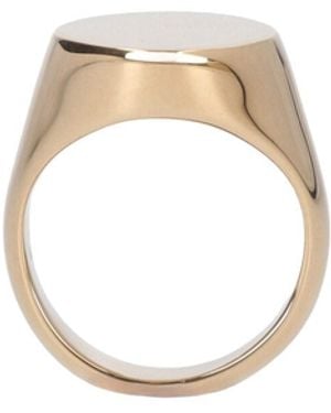 Maison Margiela Oval Ring - White