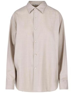 AURALEE A26As04Ostop - White