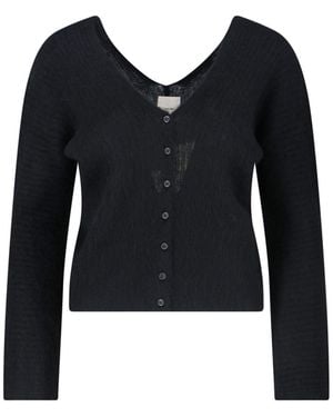 Calvin Klein Wool Blend Cardingan - Black