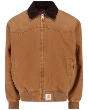 Carhartt 'Og Santa Fe' Jacket - Brown