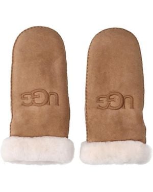 UGG Sheepskin Gloves - Brown