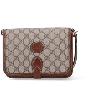 Gucci Bags Fabric: Polyurethane - Grey
