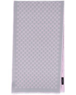 Gucci Wool Scarf - Purple