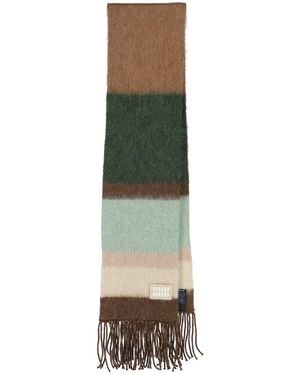 Miu Miu Sciarpa In Misto Mohair - Verde