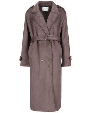 Frankie Shop Trench "Pembroke" - Marrone