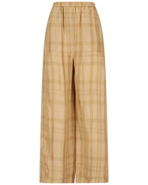 Frankie Shop Wide Trousers "Baxter" - Natural