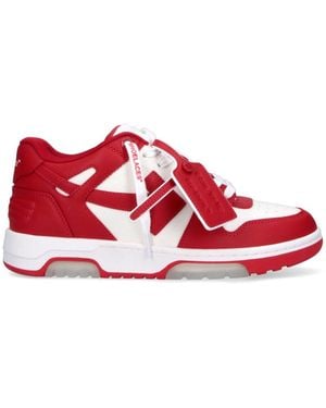 Off-White c/o Virgil Abloh "Out Of Office" Sneakers - Red