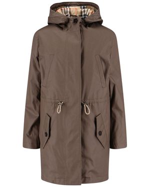 Burberry Classic Parka - Brown