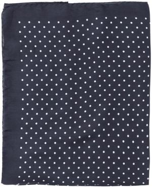 Destin Foulard A Pois - Blu