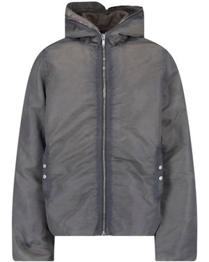 Rick Owens Jacket Hood "Hooded Shell" - Grey