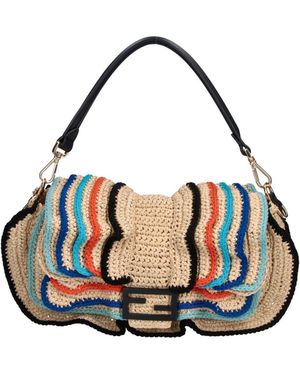 Fendi Shoulder Bag "Baguette" - White