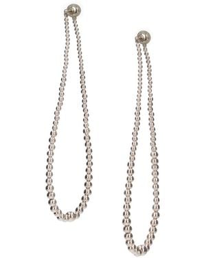 Alaïa Pendant Earrings - White