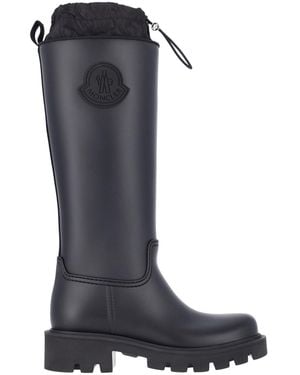 Moncler Rain Boots “Kickstream High” - Blue