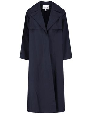 Alaïa Cotton Trench - Blue