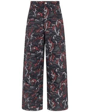 PDF Jeans Baggy "Leggenda" - Grigio