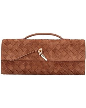 Bottega Veneta Clutch "Andiamo" - Marrone