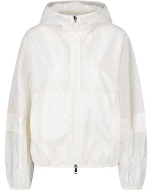 Moncler Jacket Zip "Zelkova" - White