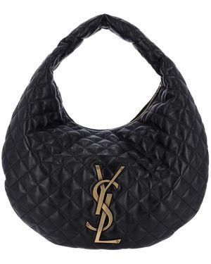 Saint Laurent 'Icare' Large Shoulder Bag - Black