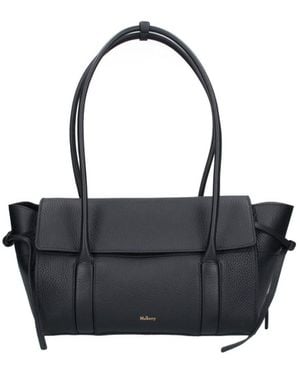 Mulberry Small Shoulder Bag "Soft Bayswater" - Black