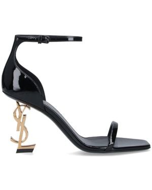 Saint Laurent "Opyum" Sandals - White