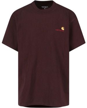 Carhartt T-Shirts And Polos Organic Cotton - Red