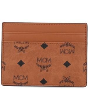 MCM Wallets Polyurethane - White