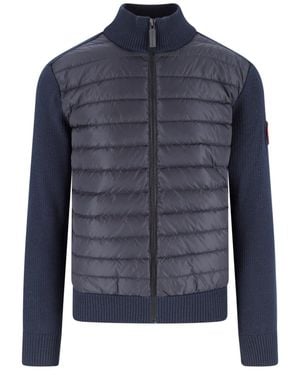 Canada Goose Padded Cardigan Hybridge - Blue
