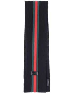 Gucci Scarf "Web" - Blue