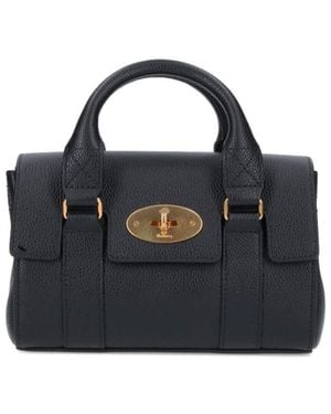 Mulberry Bovine Leather Crossbody Bag For - Blue