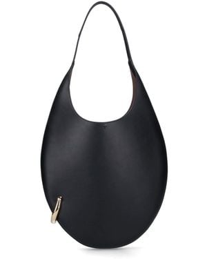 Tory Burch 'Pierced Hobo Bag - Black
