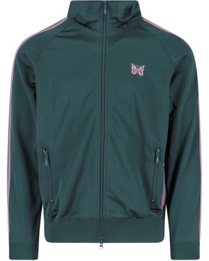 Needles Logo Sports Jacket - Green