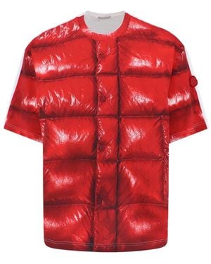 Moncler Genius X Asap Rocky T-Shirt Logo - Red
