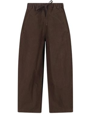 Entire studios Wide Pants "Loft" - Brown