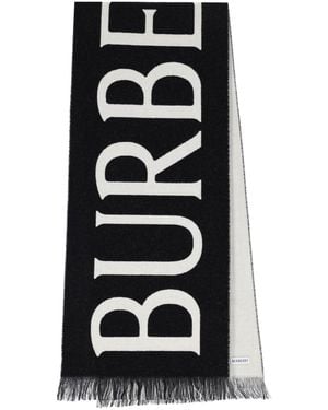 Burberry Scarfs Wool - Black