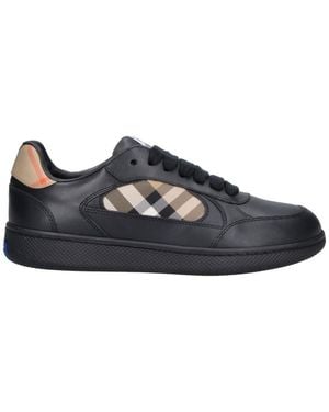 Burberry Trainers "Terrace Check" - Black
