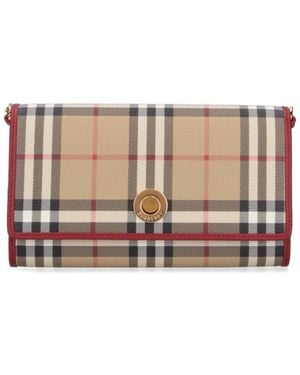 Burberry Wallets Polyurethane - White
