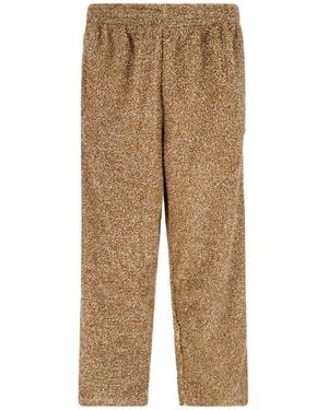 adidas "Firebird" Bouclé Trousers - Natural
