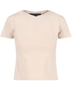 Y. Project T-Shirts And Polos - Natural