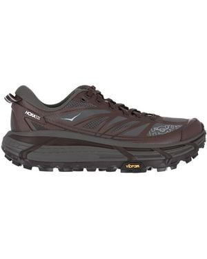 Hoka One One Trainers Fabric - Brown