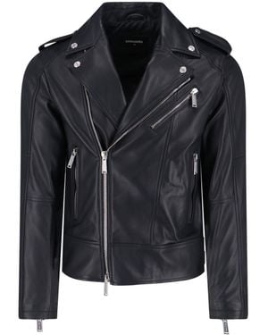 DSquared² 'Biker' Jacket - Black