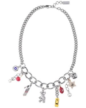 Marc Jacobs Necklace "The Trinket Charm" - White