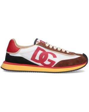 Dolce & Gabbana Sneakers "Dg Cushion" - Rosso