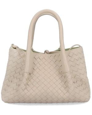 Bottega Veneta Borsa Tote Piccola "Pinacoteca" - Bianco
