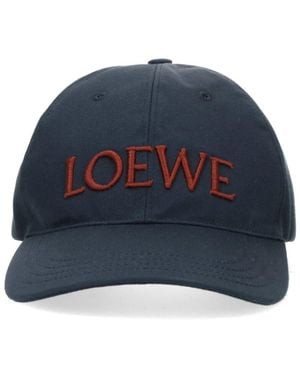 Loewe Logo Baseball Cap - Blue
