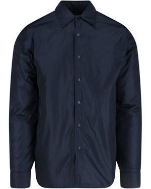 Aspesi Re-Shirt Nylon Casual Shirt - Blue