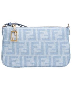 Fendi Shoulder Pouch "Baguette" - Blue