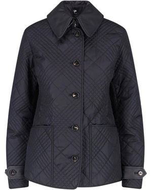 Burberry Quilted Jacket "Fernleigh" - Blue